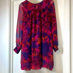 H&M Floral Smock Dress - Size 6
